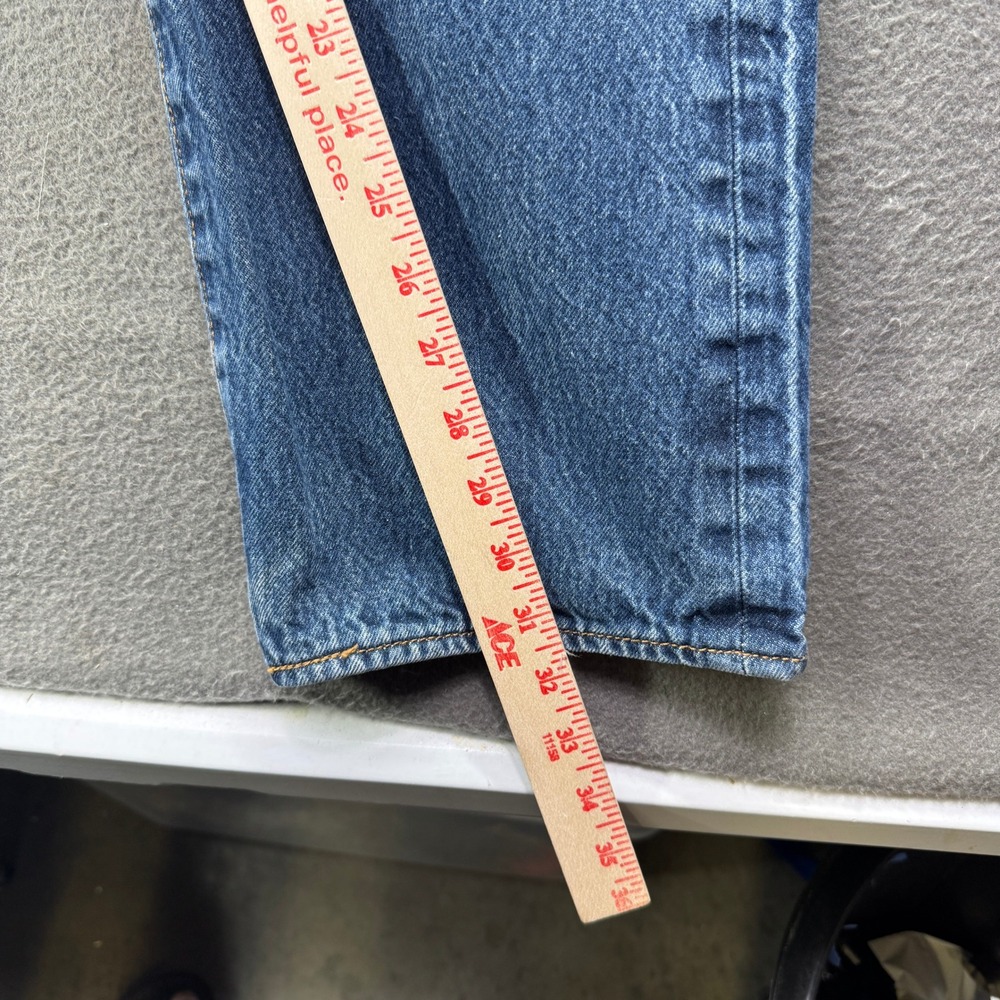 Levi's 501 Original Fit Jeans Men 40x34 (38) Blue Denim Medium Wash Button Fly - Picture 7 of 9